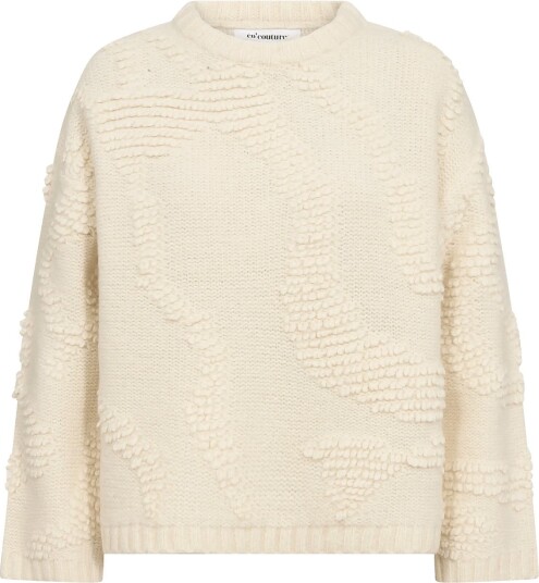 Co" Couture Fabiacc O Neck Knit OFF WHITE M