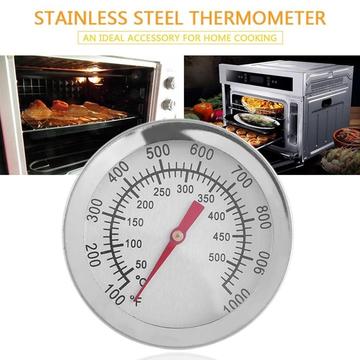 Termometer i rustfritt stål for grilldeksel Termometer i rustfritt stål for grilldeksel