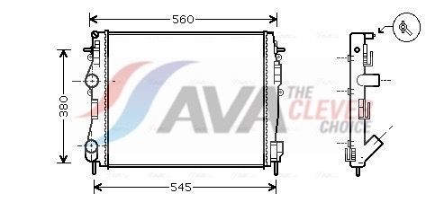 Radiator AVA Clever Choice RT2309 Radiator AVA Clever Choice RT2309