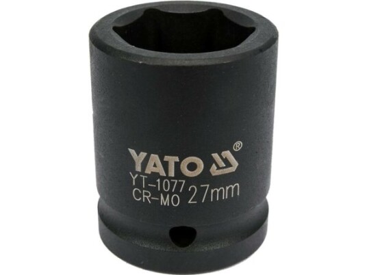 Yato YT-1077 Slagpipe 20mm (3/4") Krom-molybdenstål 53mm Lengde Yato YT-1077 Slagpipe 20mm (3/4") Krom-molybdenstål 53mm Lengde