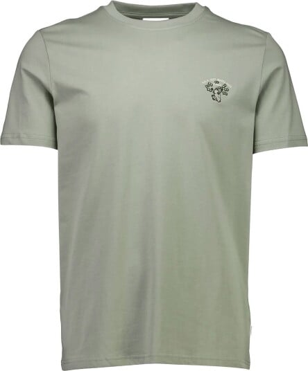 Lindbergh Embroidery Tee S/S Green M