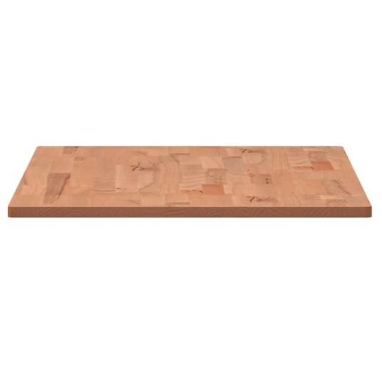 Benkeplate til bad 80x40x1,5 cm heltre bøketre
