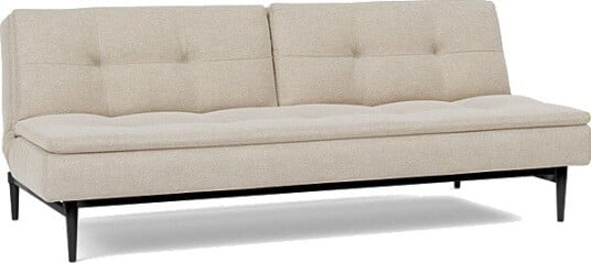 Sovesofa Dublexo med Sort Styletto ben B 2013729