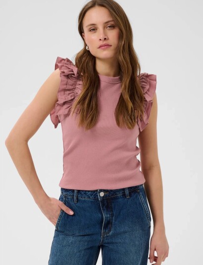Karen By Simonsen Odakb Tank   Pink   L