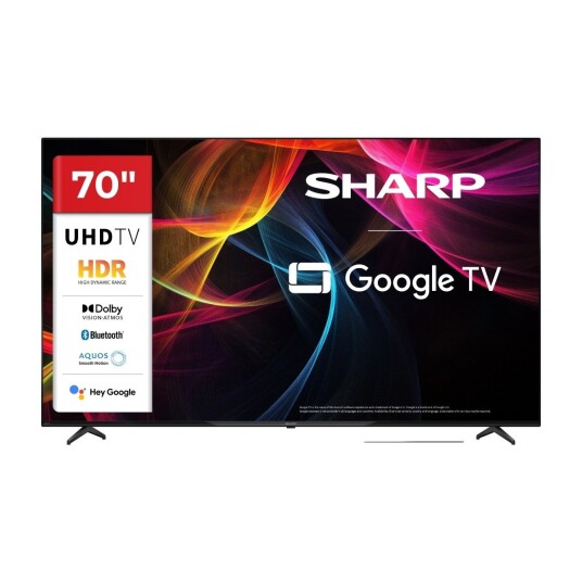 Sharp 70" 4K Google TV 70HL4465E