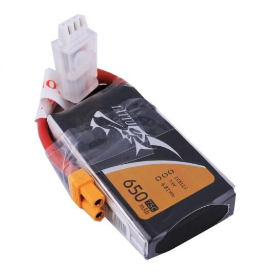 Gens Ace Tattu 2s 650mAh 75C XT30