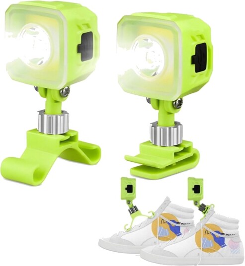 Laddningsbara LED-lampor för skor - Perfekt för kvällslöpning & utomhusaktiviteter! Laddningsbara LED-lampor för skor - Perfekt för kvällslöpning & utomhusaktiviteter!
