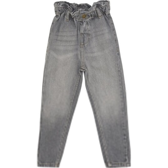 En Fant Light Grey Denim Jeans Mom Fit Denim 116