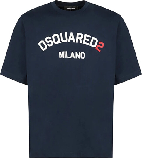 Dsquared2 Herre Topper Blå XL, Dsquared2 Herre Topper Blå XL,
