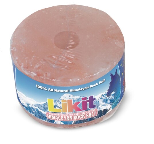 Likit Himalaya-saltstein med hull - 1 kg Likit Himalaya-saltstein med hull - 1 kg