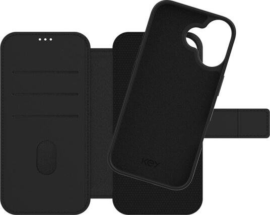 Unstad Wallet iPhone 17 Svart