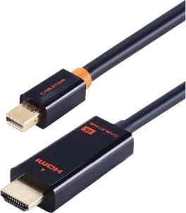 Cabletime 580340073 1 M Mini Displayport Hdmi Hankjønn Hankjønn Gull