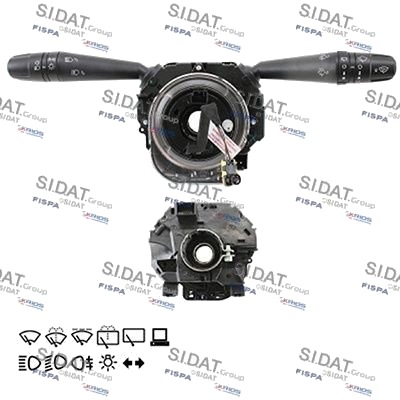 Bryter komplett rattstamme FISPA 431258 Bryter komplett rattstamme FISPA 431258
