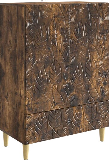 Serviesskap Røkt Eik 66 x 34,5 x 95 cm Konstruert tre Serviesskap Røkt Eik 66 x 34,5 x 95 cm Konstruert tre