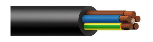 Draka Gummikabel H07RN F 750V 4G6 Metervare