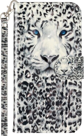 Trolsk Lommebokdeksel Leopard (iPhone SE3/SE2/8/7)