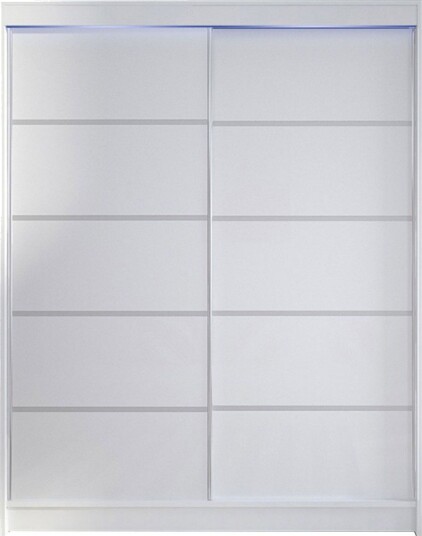 Pickering Garderobe 150x200 cm - Hvit