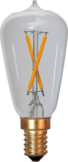 Star TradingE14 ST38 30lm 2100K 7 pTransparentLyspærer & glødepærer