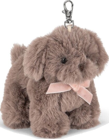 Konges Sløjd Animal Bag Charm Brown Puppy-One Size
