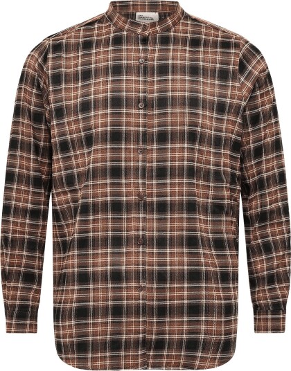 My Essential Wardrobe Mwmateo Shirt BISON CHECK 38
