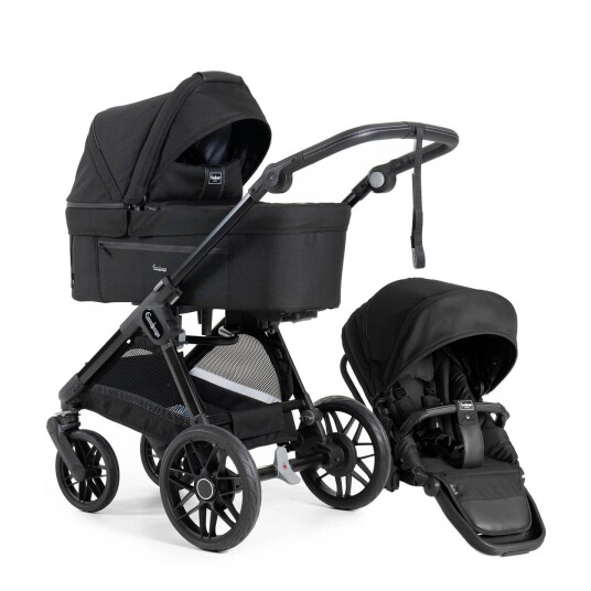 Barnevogn Komplett Emmaljunga 2025 Sento Ergo Urban Black Barnevogn Komplett Emmaljunga 2025 Sento Ergo Urban Black