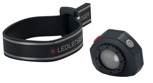 Ledlenser CU2R flashlight, black
