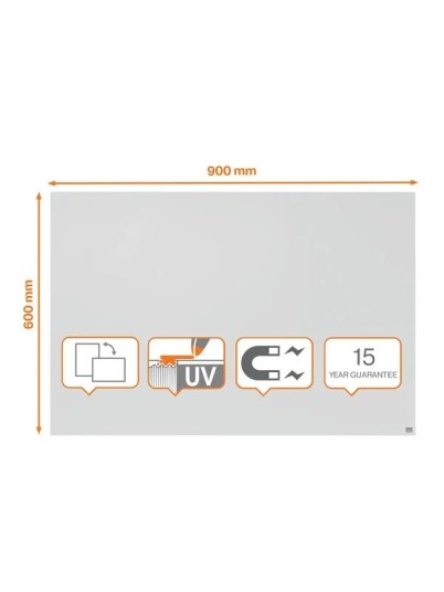 Nobo Infinity Frameless Magnetic Whiteboard 900x600mm