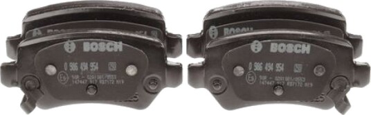 Bremseklosser BOSCH 0 986 494 954 Bremseklosser BOSCH 0 986 494 954
