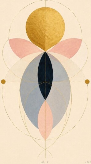 Plakat Geometrisk Harmoni