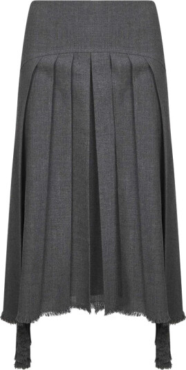 Jil Sander Dame Skjørt Grå S,