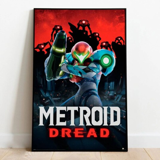 Metroid Plakat Dread Shadows - 91,5 x 61 cm Metroid Plakat Dread Shadows - 91,5 x 61 cm