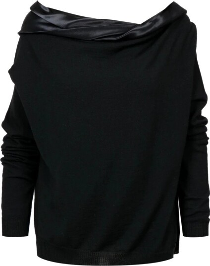 Alberta Ferretti Dame Strikkevarer Svart S,