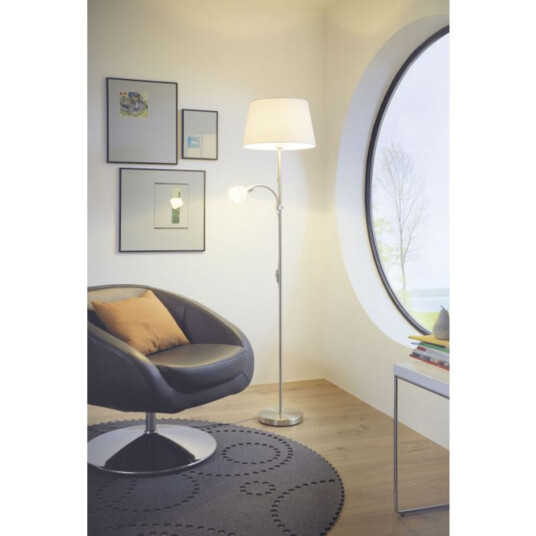Conesa gulvlampe Nikkel