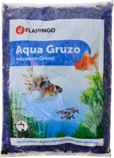 Akvariegrus Neonblått 1 kg Akvariegrus Neonblått 1 kg