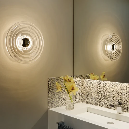 Tom Dixon Press Surface Large Clear LED Tom Dixon Press Surface Large Clear LED