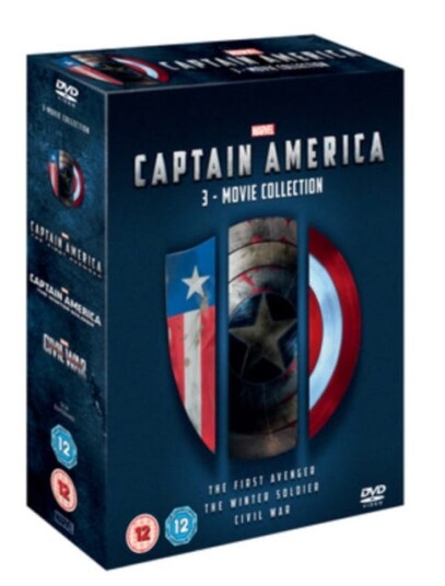 Captain America: 3Movie Collection DVD Captain America: 3Movie Collection DVD