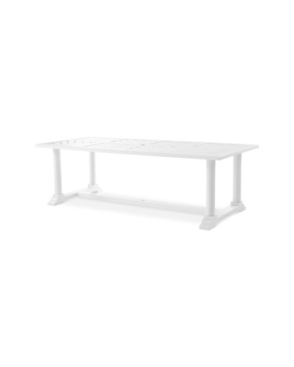 Bell Rive spisebord, hvitt Bell Rive spisebord, hvitt