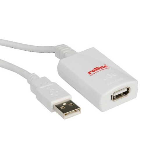Roline USB 2.0 Skjøtekabel 1 m