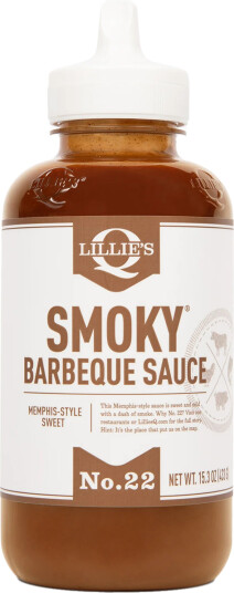 Lillie"s Q Smoky barbecue sauce 567g Memphis style BBQ saus Lillie"s Q Smoky barbecue sauce 567g Memphis style BBQ saus
