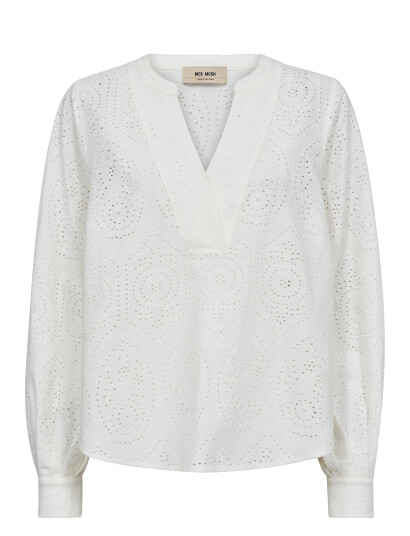 MOS MOSH Mmyen Sina Lace Blouse - White - XS