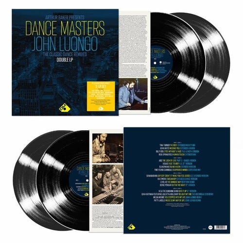 Arthur Baker Presents Dance Masters: John Luongo Arthur Baker Presents Dance Masters: John Luongo LP/Vinyl