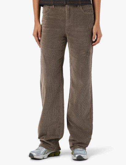 NOISY MAY Nmyolanda Nw Wide Leg Corduroy Noos - Brown - 26 x 30