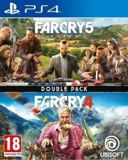 Far Cry 4 & Far Cry 5 Double Pack PS4 Far Cry 4 & Far Cry 5 Double Pack PS4