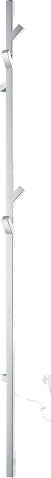 Smedbo Dry FK716 håndkletørker, 1700 x 11,5 mm, krom