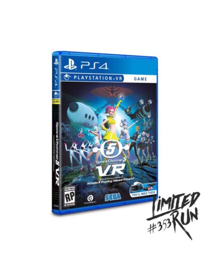 Space Channel 5 VR Kinda Funky News Flash! Limited Run #353 PS4 Space Channel 5 VR Kinda Funky News Flash! Limited Run #353 PS4