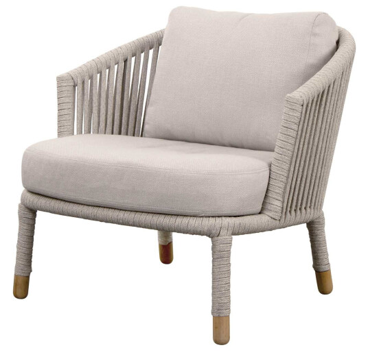 Cane-line Moments loungestol Sand Brun