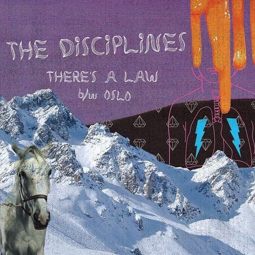 The Disciplines  There's A Law B/W Oslo  LP/Vinyl