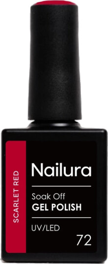 Nailura Gel Polish 10 ml 72 Scarlet Red