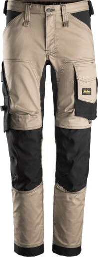 Snickers Workwear 6341 AllroundWork Arbeidsbukse khaki Khaki, Klær