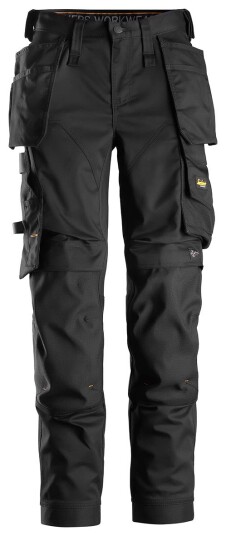 Snickers Workwear 6247 AllroundWork Arbeidsbukse Svart, Klær
